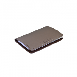 Business Card Holder W/Magnet Grey