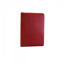 Portfolio Zip A4 Cherry Red