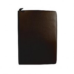 Portfolio Zip A4 Brown