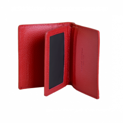Credit Card Holder Cherry red