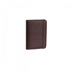 Credit Card W/Elastic Brown