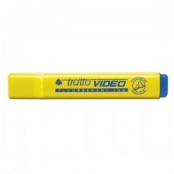 Evidenziatore Tratto Video giallo Tratto 1- 5 mm