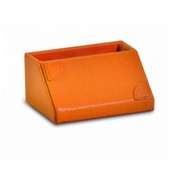 NEW DESK BUSINESS CARD HOLDER - MANDARIN