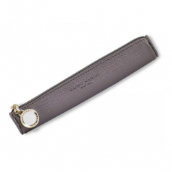 LARGE PEN CASE GRIGIO