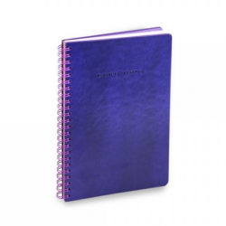 SPIRAL BOUND NOTES A5 VIOLET