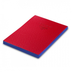 NOTES SAFFIANO CHERRY RED