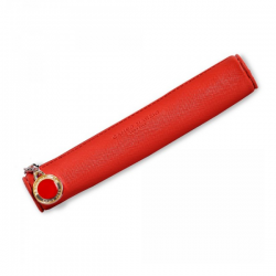 LARGE PEN CASE CHERRY RED