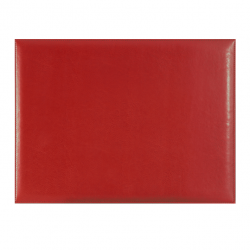 SOTTOMANO FISSO ROSSO 50X35