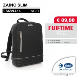 ZAINO SLIM LONDRA LIGHT BLACK