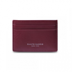 AMADEO CREDIT CARD HOLDER CURRANT RED