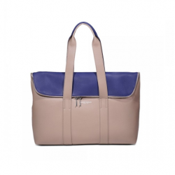 LIZ TOTE BAG GRIGIO TOPO / BLACK