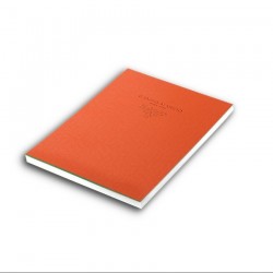 NOTES 15 X 21 SAFFIANO MANDARIN