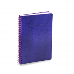 SPIRAL BOUND NOTES A4 VIOLET