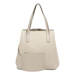 DOUBLE TOTE BAG BEIGE